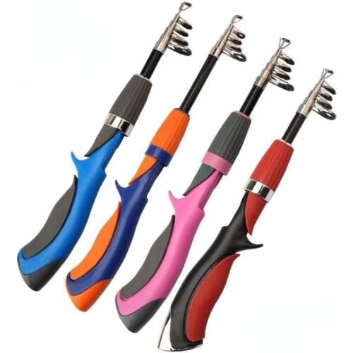 High Quality Fishing Reel Fishing Tackle Fly Bait Fishing Rod With Outdoor Carbon Fiber Fishing Rod Super Hard Boat Ice