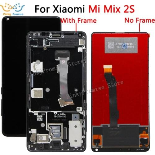 For Xiaomi Mix 2S LCD+frameDisplay Touch Screen 100% New Digitizer Replacement Assembly Glass Panel 5.99"For Xiaomi Mi Mix 2S