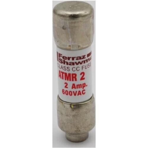 10pcs Fast Acting fuse ATMR2 New original 2A-600VAC Class CC for short circuit