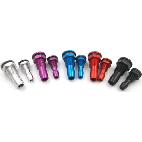 2Pcs Gasoline M6 M8 Outlet Nozzle Aluminum Water-cooled System Copper Nozzle Thread Water Sprinkler Nozzles for DIY RC Boat Part