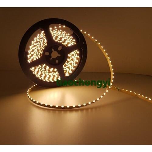 335 5M 600LEDs SMD 120led/1M warm white Side View Emitting Light Strip 12V