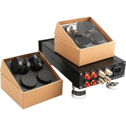 4Pcs HiFi Audio Foot Pad Aluminum Alloy Spring Shock Absorption Speaker Machine isolation Feet
