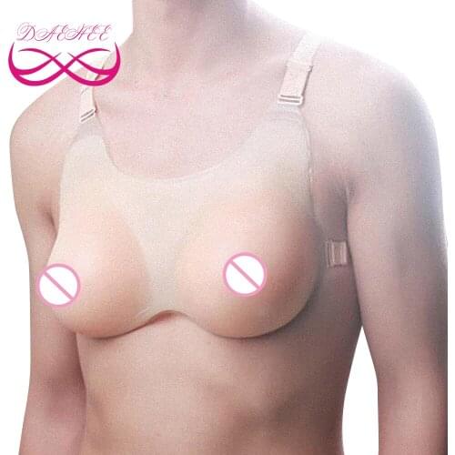 600G B Cup Realistic Silicone Breast Form Sexy Prosthresis Artificial Boob Enhancer Sexy Tit Bust For Crossdresser With Bra