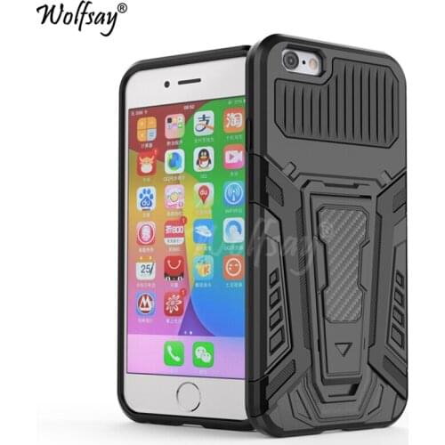 Car Magnetic Cover For iPhone 6 Case Phone Holder Armor Cover For iPhone 6S 7 8 Plus 11 12 Pro XR XS Max Case For iPhone 6S Case