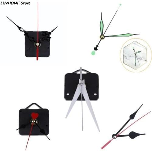 DIY Clock Mechanism Parts Classic Hanging Black Quartz Watch Wall Clock Movement Quartz Wall Clock Movement