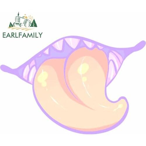 EARLFAMILY 13cm x 9cm for Anime Car Truck Decal Vinyl Car Wrap Stickers Bumper DIY Custom Printing Waterproof For JDM SUV RV