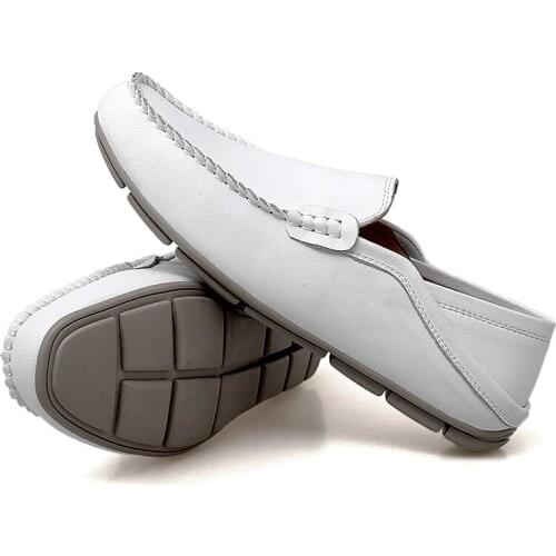 Running sneakers shoes Men Fashion informales Casual slip comfortable fashion cuero sport on casual air zapatos breathabl white