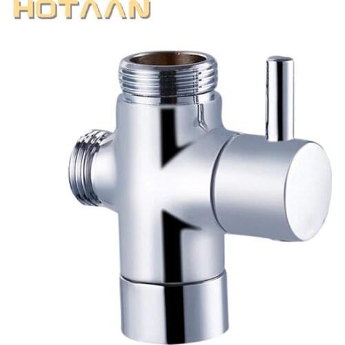 Brass UK 1/2" shattaf sprayer Diverters Bathroom Faucet Accessories New Brass water shower diverter YT-5128