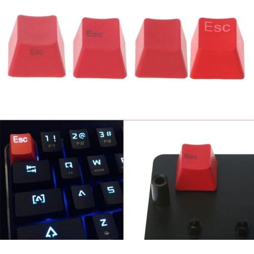 Mechanical Keyboard Thick PBT Red ESC Keycap R4 Cherry MX Switch OEM Height Q81E