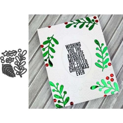 Leaves Metal Cutting Dies for Scrapbooking Handmade Tools Mold Cut Stencil New 2021 DIY Card Make Mould Model Craft Decoration