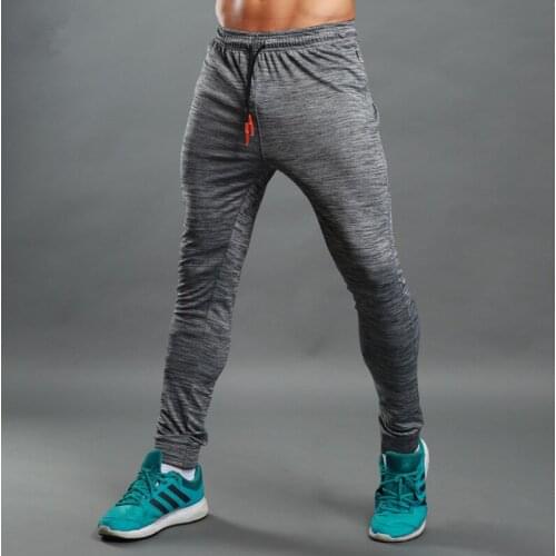 2018 Mens Gyms Pants Brand Summer Thin Clothing Trousers Professional Fitness Jogger Sweatpants Men Pants Size S-XXXL