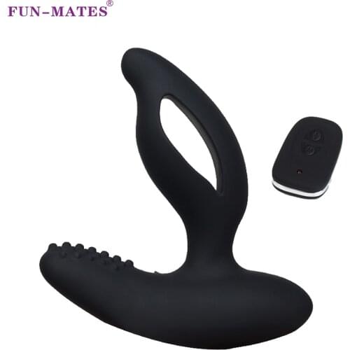 Male Prostate Massager Vibrators For Men Anal Toys Butt Plug Vibrating Anal Buttplug Prostate Stimulator Sex Toys homme Sexshop