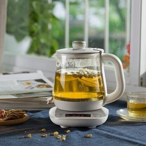 Office health pot automatic thickened glass multi-functional small electric kettle flower mini