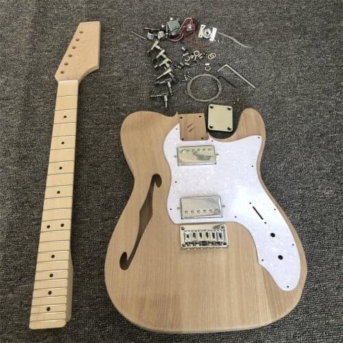DIY semi-finished electric guitar, inventory, ash body, real photos, free shipping, wholesale and retail