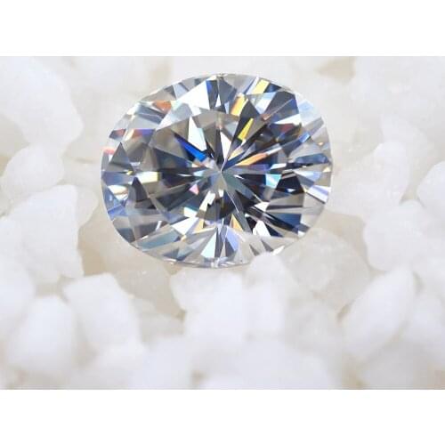 Gemstone Supplier 3x5~8x10mm Oval Shape Machine Cut IJ Whitw Moissanites Stone for Jewelry Making