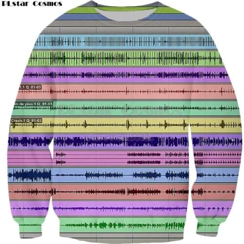 PLstar Cosmos Drop shipping 2018 New Fashion 3d hoodies Pro Tools / Logic Pro X Print Mens/Womens Casual Hip hop Sweatshirt