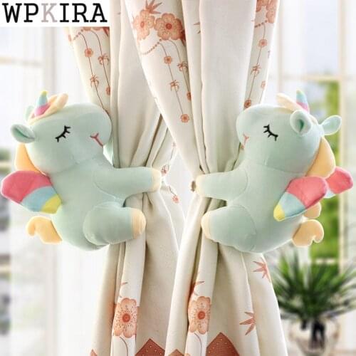 Plush toy panda doll window curtain tieback Curtain Holder Decoration Curtain Tiebacks Hanging Balls for Living Room CP-DS045&C