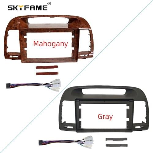 SKYFAME Car Frame Cable For TOYOTA CAMRY 2002-2005 Screen Dask Kit Fascia Frame