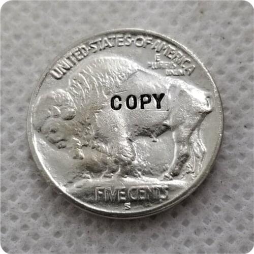 USA 1913-S,D BUFFALO NICKEL type 1 Copy Coin commemorative coins-replica coins medal coins collectibles