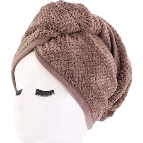 Turban Cap 1PC Supplies Microfiber Super Water-absorbent Girls Bath Shower Towel Reusable Quick 65x41cm Wrap Ladys Dry Hair Hat