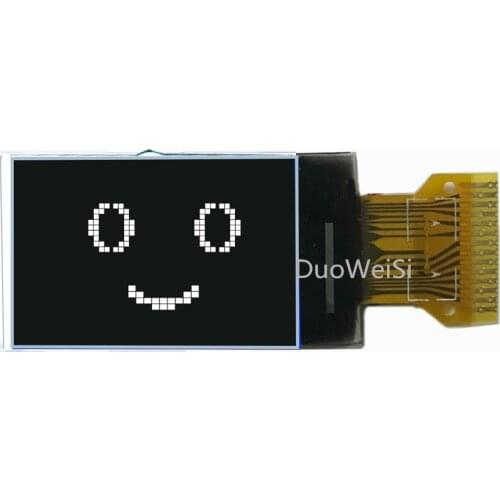 0.96 inch LCD screen 128*64 COG graphic dot matrix screen module Vertical LCD black and white screen