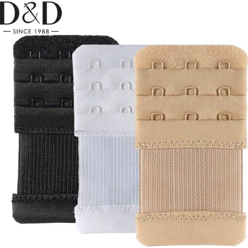 1/3Pcs Hook Bra Extender For Womens Elastic Bra Extension Strap Hook Clip Expander Adjustable Belt Buckle