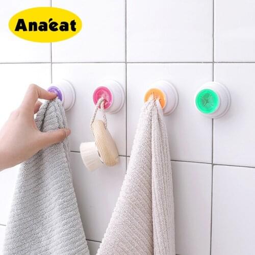 ANAEAT 1 piece Wash Cloth Clip Holder Dishclout Storage Rack Clips Hooks Bath Room Hand Towel