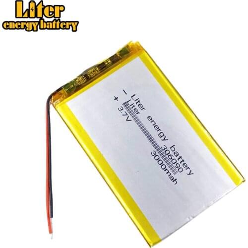 3.7V / lithium polymer batteries 306090 / containing 3000mAh / 7 inch Tablet PC Universal Battery LI 286090