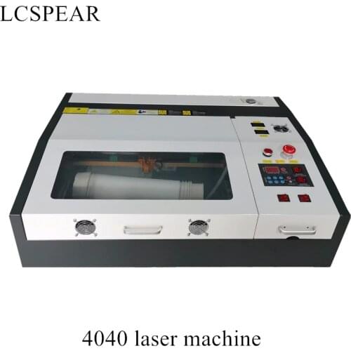 50W CO2 4040 laser engraving and cutting machine with up and down honeycomb working table