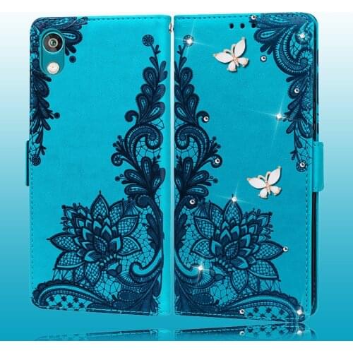 Huawei Honor 8S Case 5.71 inch DIY Diamond Leather Skin Phone Case On For Huawei Y5 2019 Case Flip Wallet Book Cover Honor8s