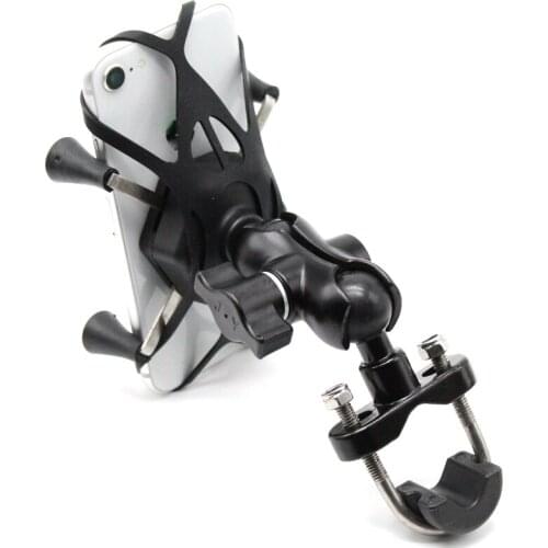 For KAWASAKI ER-6N KLE 650/1000 VERSYS W800/SE VN650 Vulcan Motorcycle GPS Navigation Frame Mobile Phone Mount Bracket