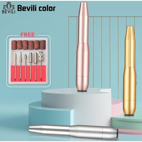 25000RPM Electric Nail Drill Machine Pedicure Manicure Drill Set Milling Cutters Set Electric Nail Polishing Equipment