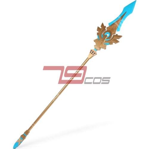 Hot Game Genshin Impact Sky Ridge Spear Cosplay Props Weapons Halloween Christmas Fancy Party Accessories