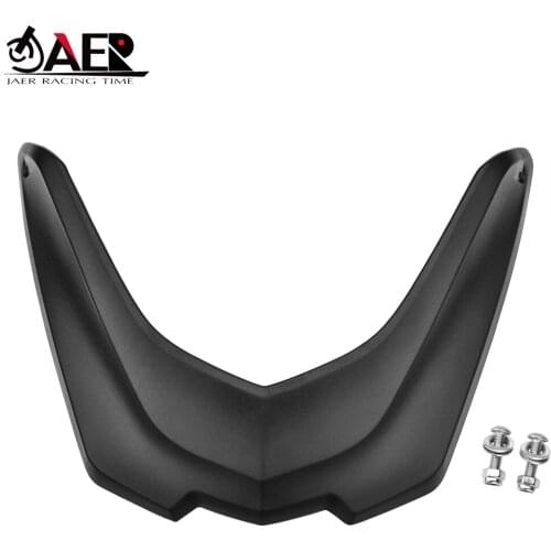 JAER ABS Black Motorcycle Accessories Front Fender Beak Extension Extender Wheel Cover Cowl For BMW R1200GS LC 2013-2017
