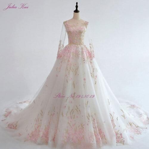 JULIA KUI Long Sleeve Wedding Dresses
