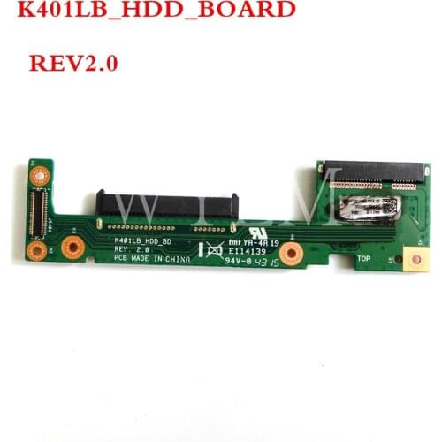 K401LB HDD_board REV2.0 for ASUS K401 K401L K401U K401UB K401LB laptop motherboard HDD Board Test OK free shipping
