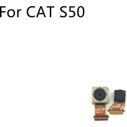 Cat S50 Used Back Camera 8.0MP + Front Camera 2.0MP Module For Cat S50 MSM8926 Adreno 305 4.7” 1280×720 Smartphone