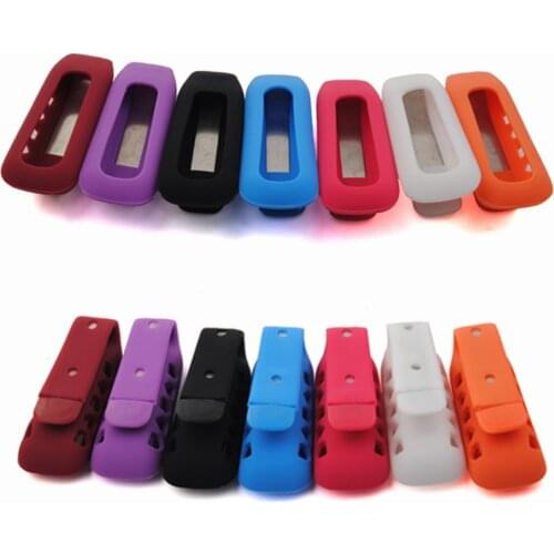 2019 New Silicone Rubber Holder Replacement Cover Clip Case Belt Holder Case Cover For Fitbit One Smart Band Fitness Tracker