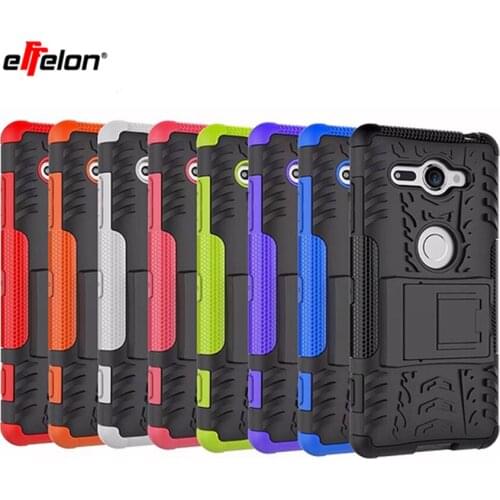 New For Case For Sony Xperia XZ2 Compact cover Dual Layer Armor Case For Sony Xperia XZ2 Compact Case Silicone H8314 H8324