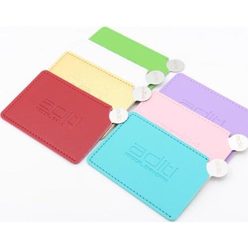 Portable Shatter-Proof Stainless Steel Face Mirrors Cosmetic Mirrors Make Up Vanity Mirror Birthday Gift LX6756