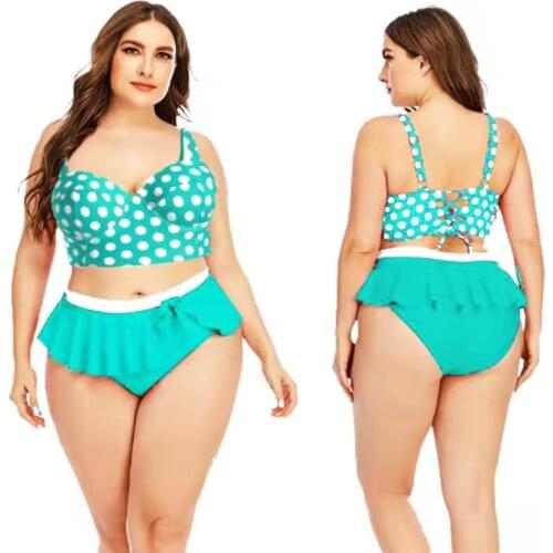 Senvodo Polka Dot Swimwear