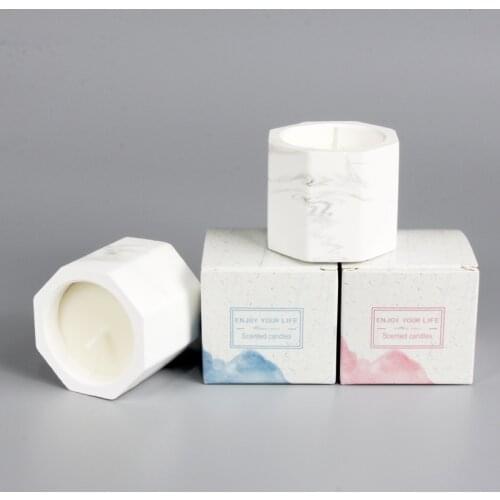 5*4.7cm Aromatherapy Bedroom Sleep Candle Romantic Creative Homemade Scented Candle Ornaments Small Candle Cup last 6-8 hours