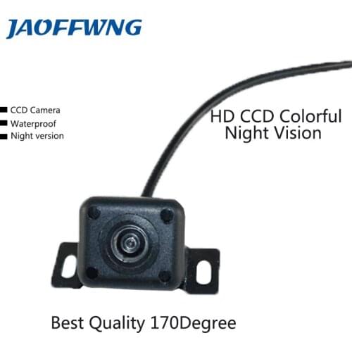 Universal Car Rear View camera Parking Camera HD Color Night Version Reverse Drive CCD Camera with 170'' Wide view Angle