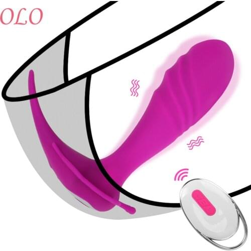 OLO Wearable Panties Vibrator 10 Speed Clitoris Stimulator Sex Toys for Women Wireless Remote Control Dildo Vibrator Adults Toy