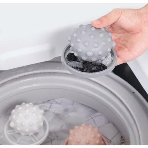 1pc Hair Removal Catcher Filter Mesh Pouch Cleaning Balls Bag Dirty Fiber Collector Bag Washing Machine Filter Laundry Balls