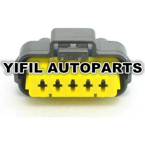 5/10/20/50/100pcs/lot FCI 5 Pin/Way Electric Female Waterproof Connector Housing Plug 211PC053S4026