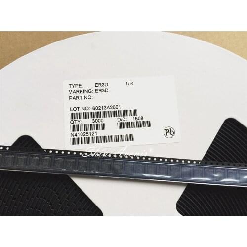 50pcs/lot Fast Recovery Diode ER3A ER3B ER3C ER3D ER3E ER3G ER3J ER5J ER5G FR3A FR3B FR3D FR3G FR3J FR3K FR3M SMC DO-214AB