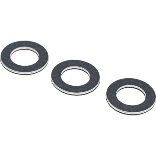 50Pcs Metal Engine Oil Drain Plug Gasket Seal Ring 12mm For Toyota Lexus