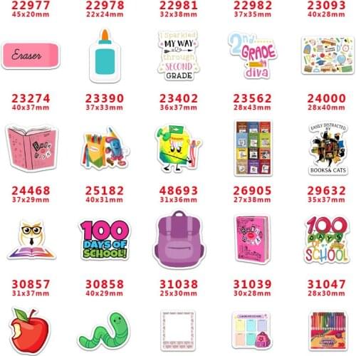 Free shipping 30pcs cartoon back to school character planar resin pr 22977