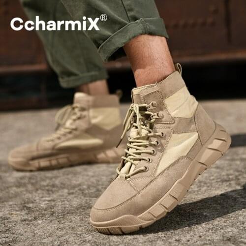 CcharmiX Men's Work Shoes